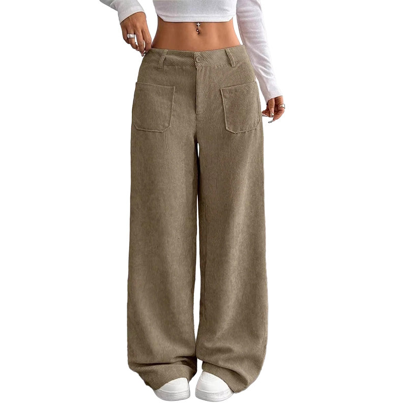 Juliette Relaxed Wide-Leg Trousers