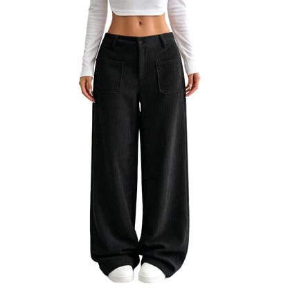 Juliette Relaxed Wide-Leg Trousers