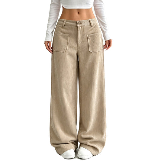 Juliette Relaxed Wide-Leg Trousers
