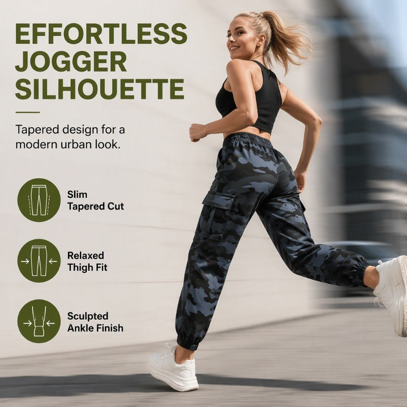 Eleanor Lightweight Cargo Joggers