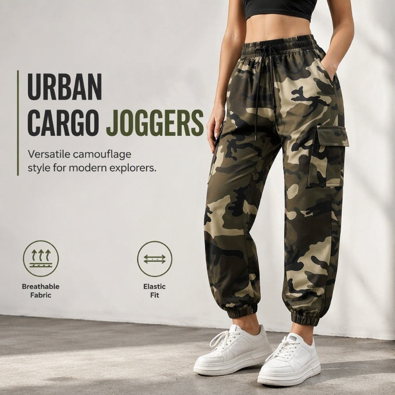 Eleanor Lightweight Cargo Joggers