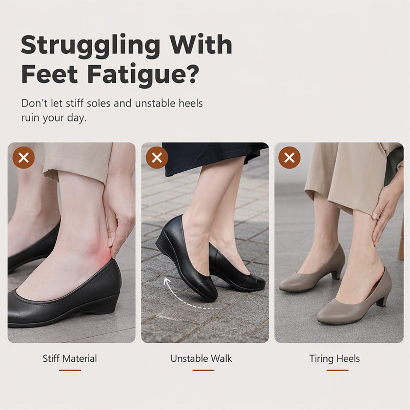 Comfortable Wedge Heel Pumps