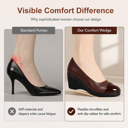 Comfortable Wedge Heel Pumps