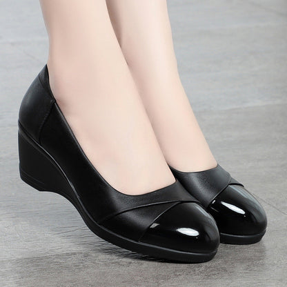 Comfortable Wedge Heel Pumps