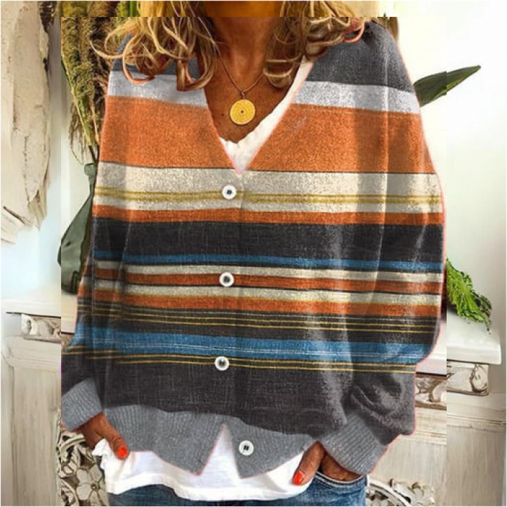 Angie Floral Knit Cardigan