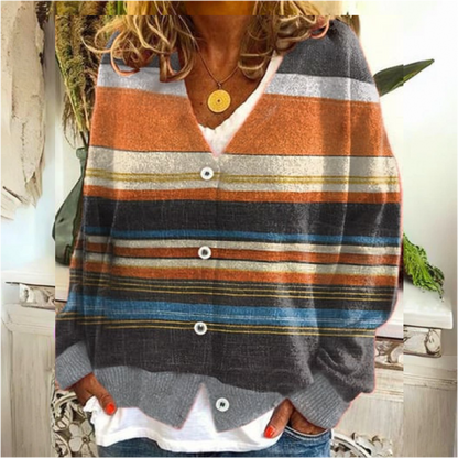Angie Floral Knit Cardigan
