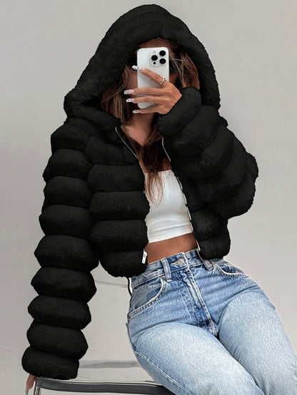 Serene Faux Fur Coat