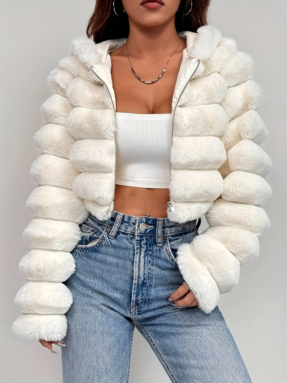Serene Faux Fur Coat