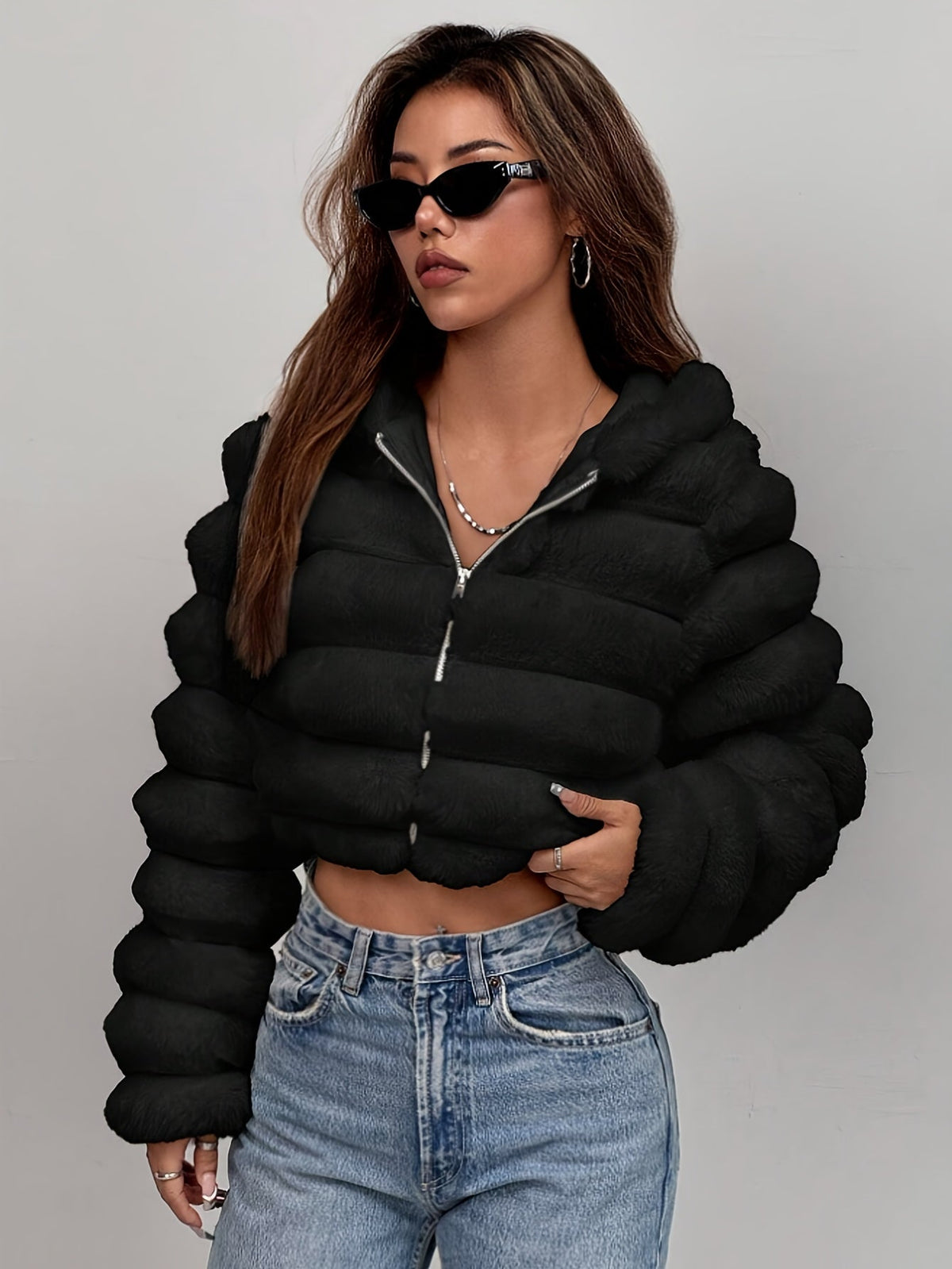 Serene Faux Fur Coat