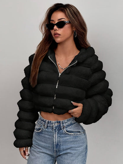 Serene Faux Fur Coat